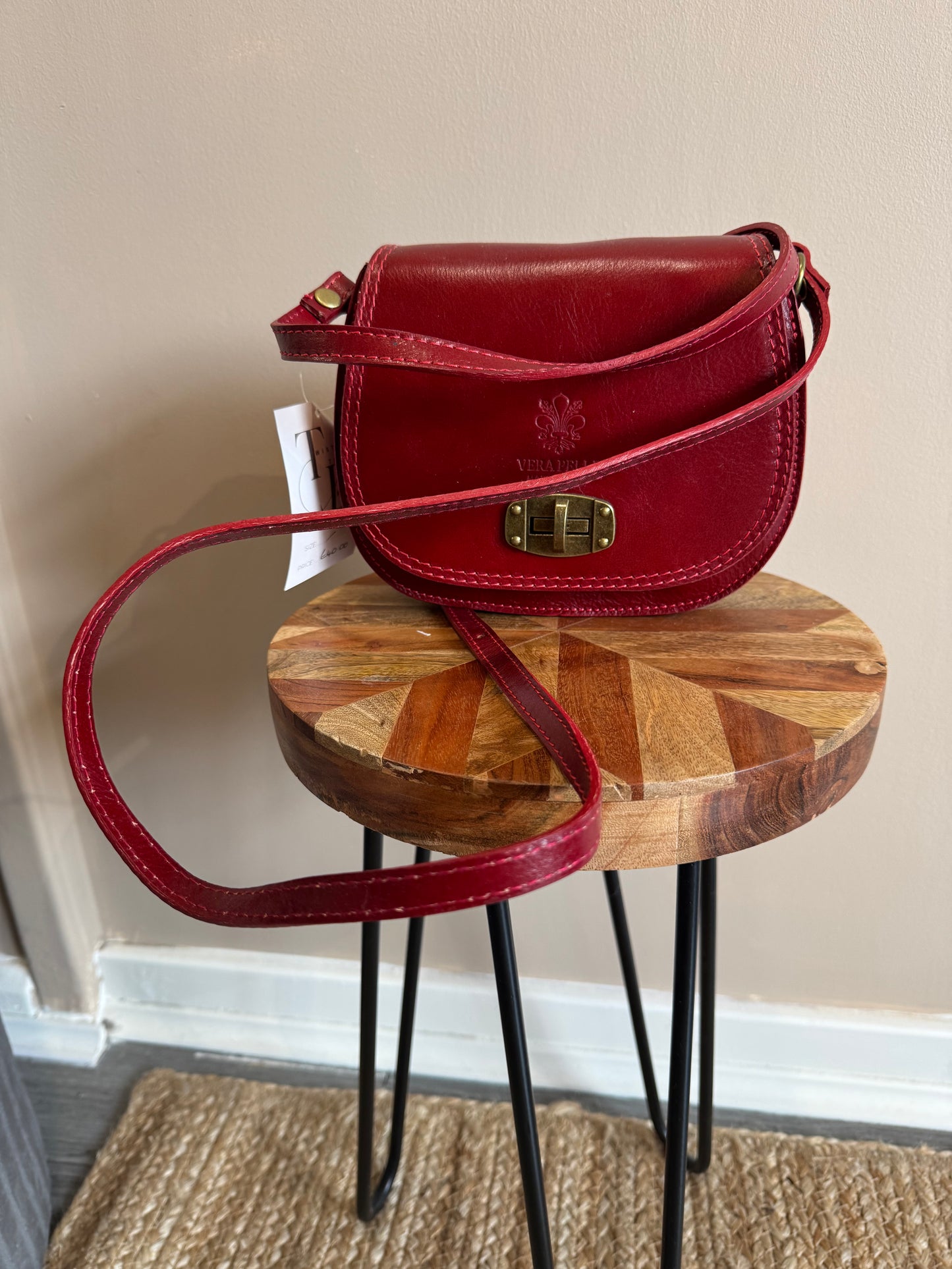 Foxy Leather Crossbody Bag