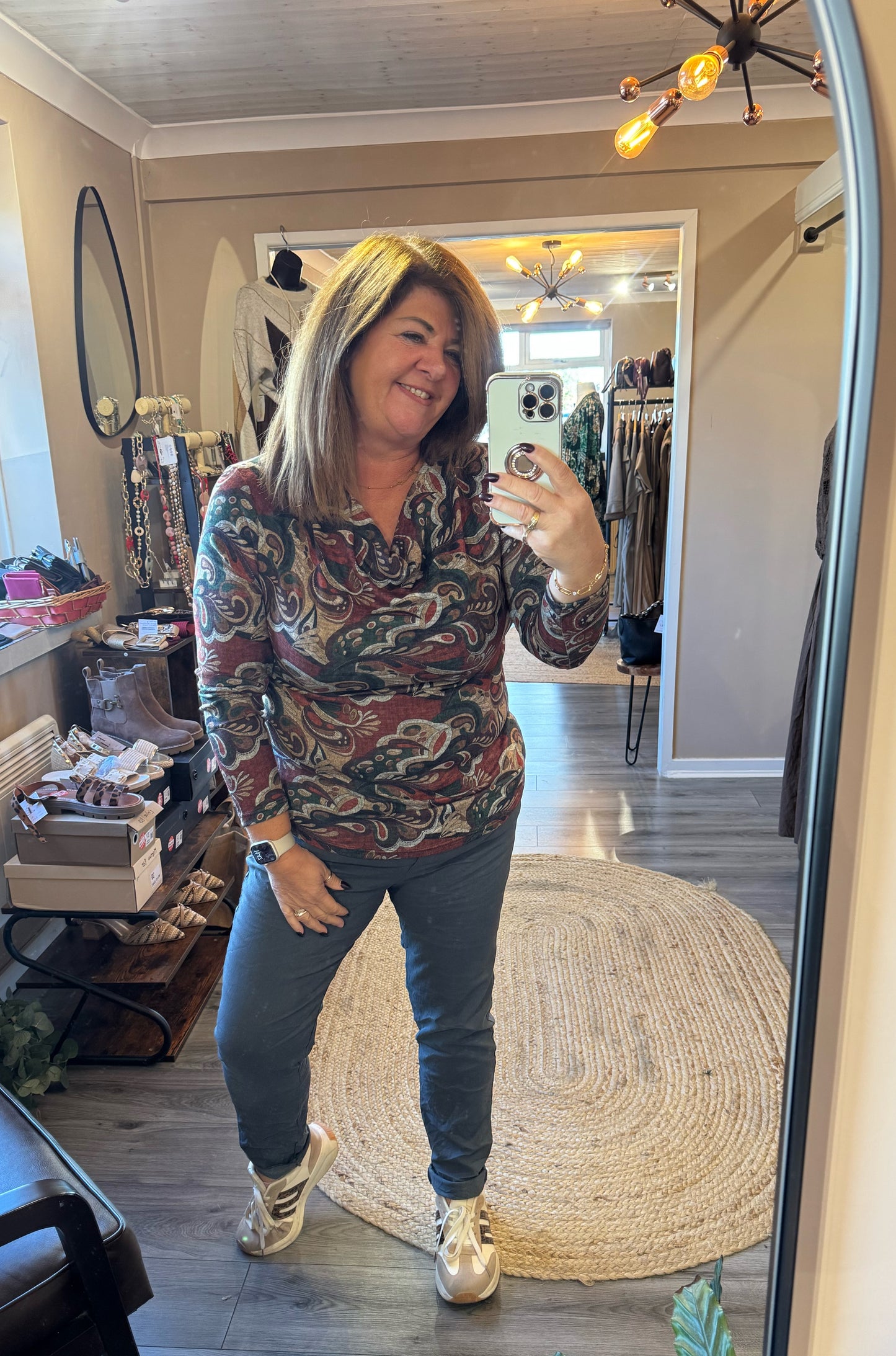 Briony Cowl Neck Top