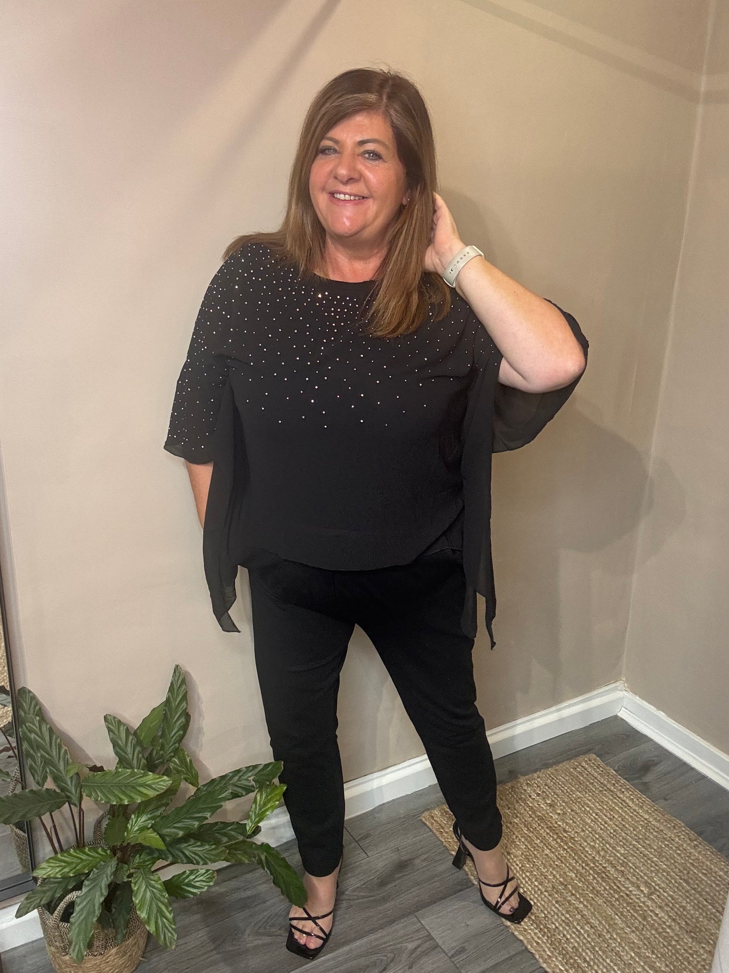 Rea Chiffon style top