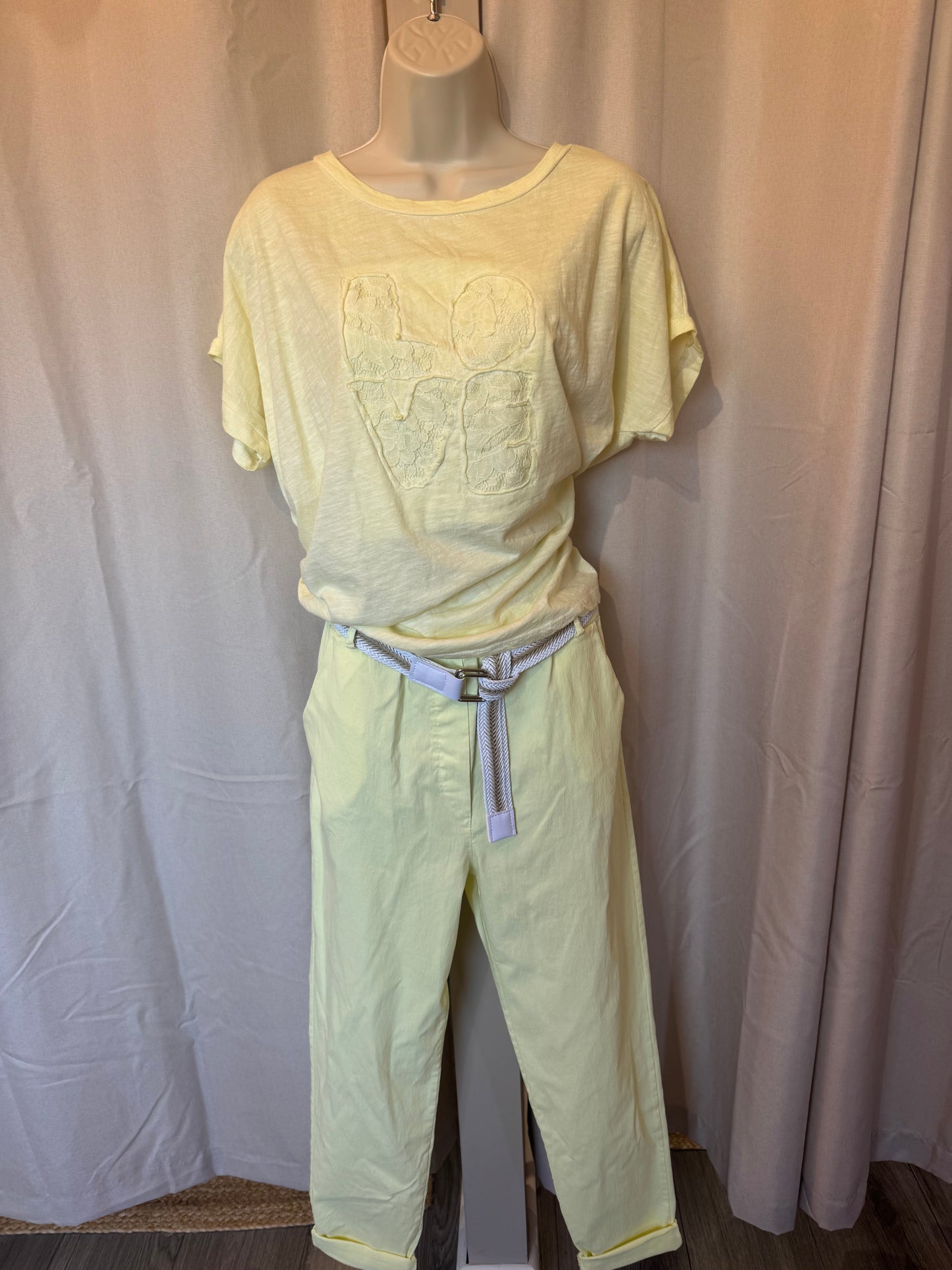Abi belted magic trousers