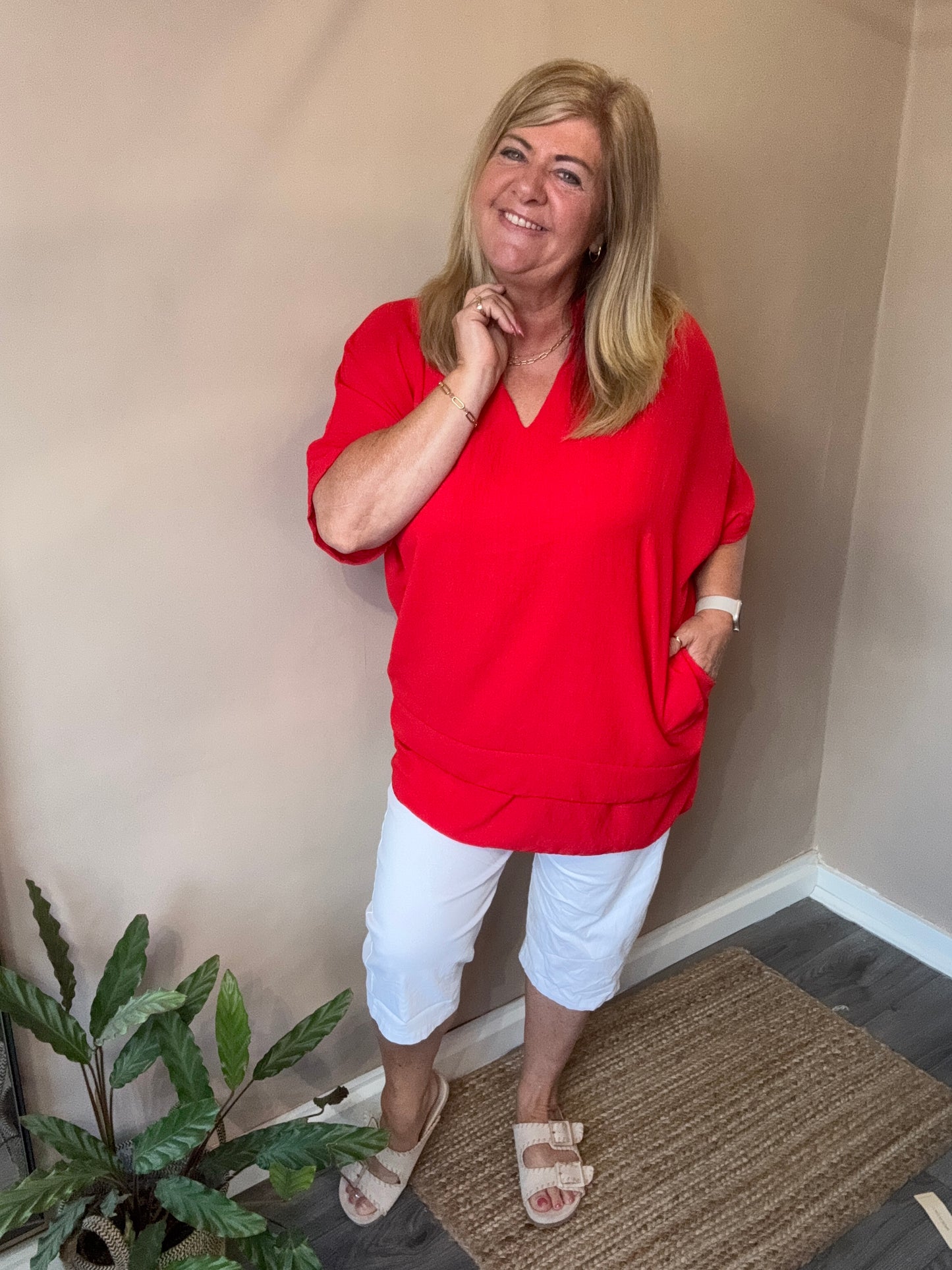 Kelly Oversized tunic top