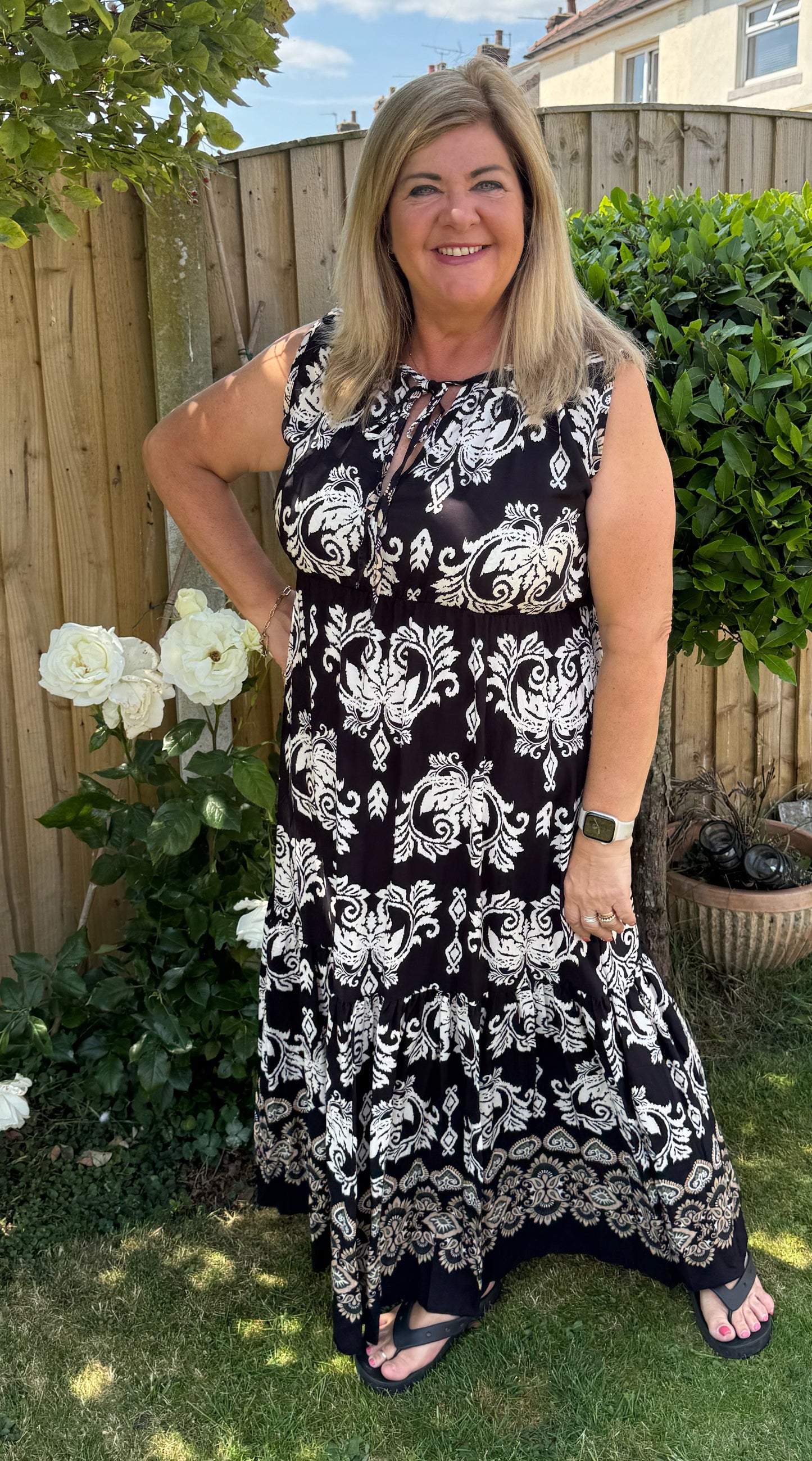 Milly sleeveless maxi