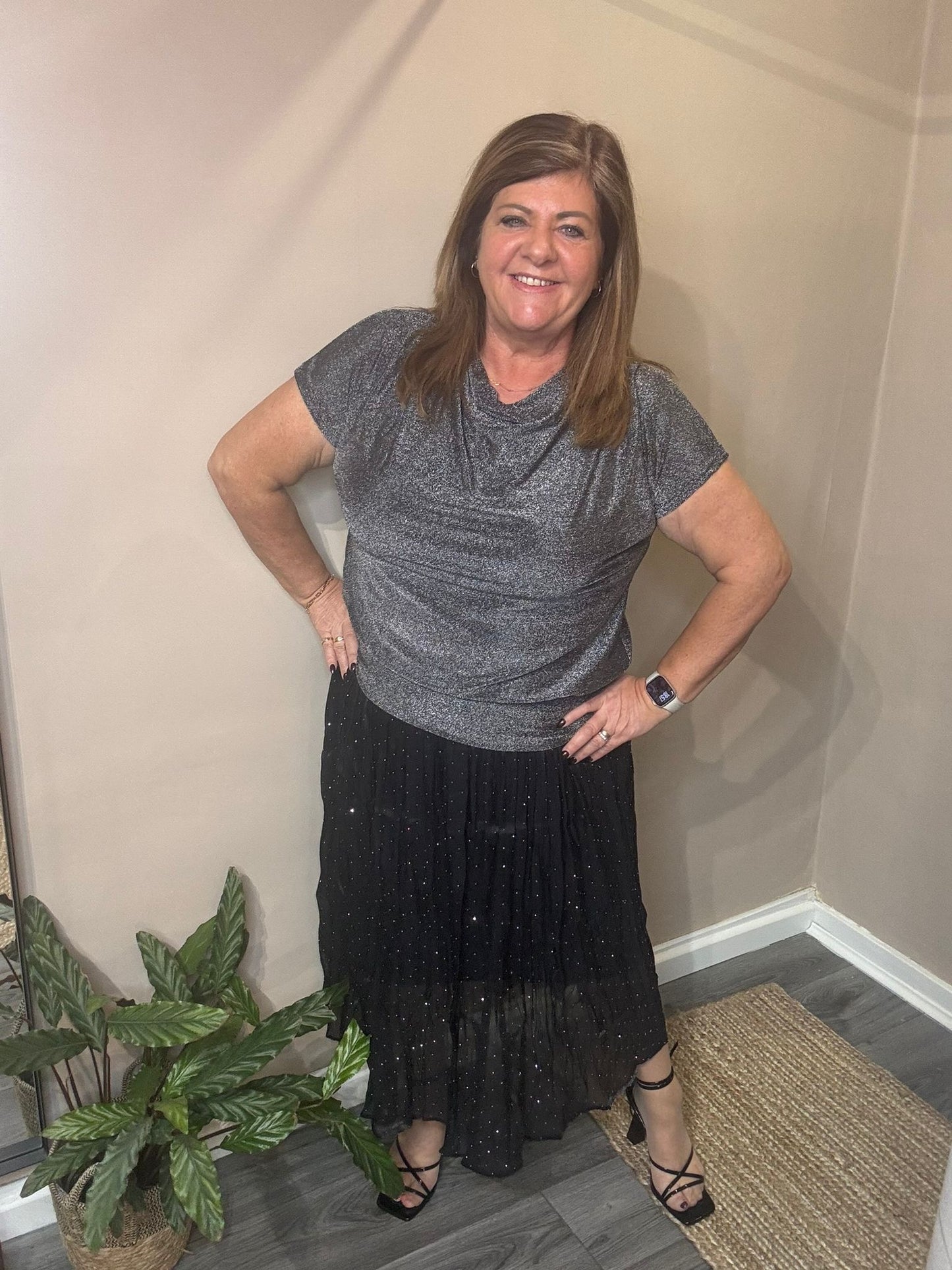 Ivy Cowl neck drape top