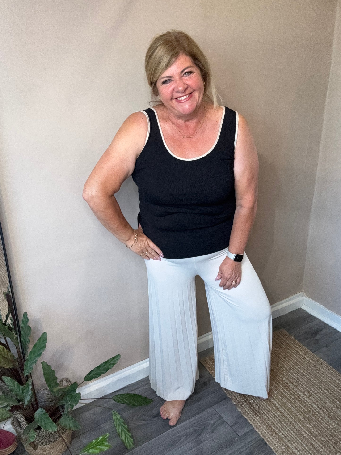 Paige Pleat trouser