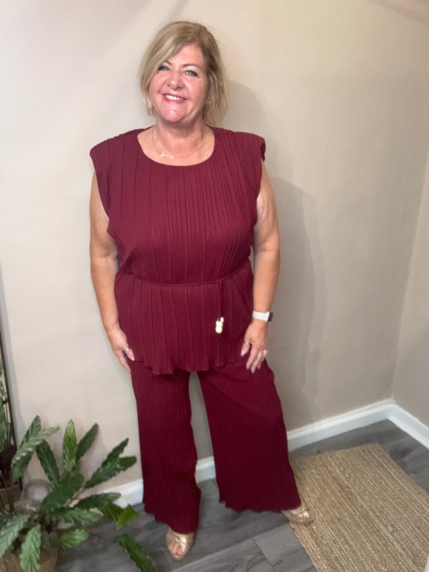 Karina 2 piece trouser suit