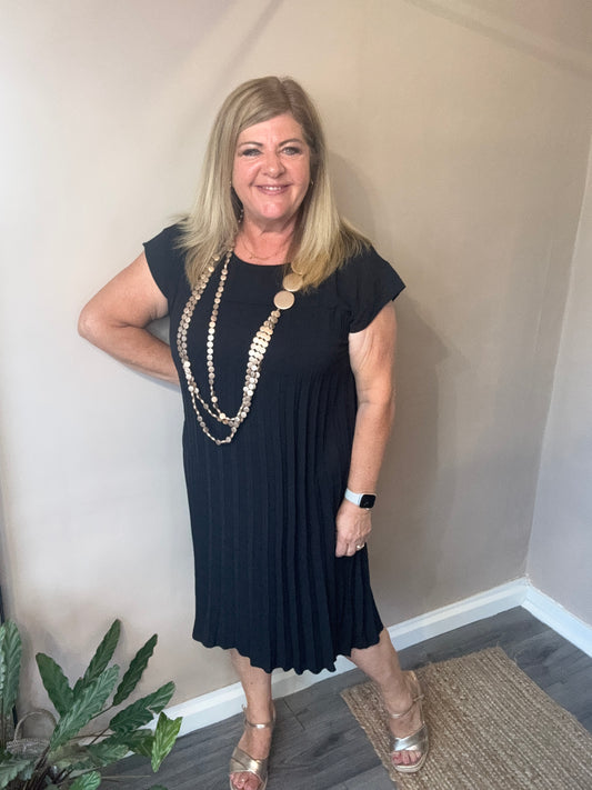 Nadia 2 pleated dress