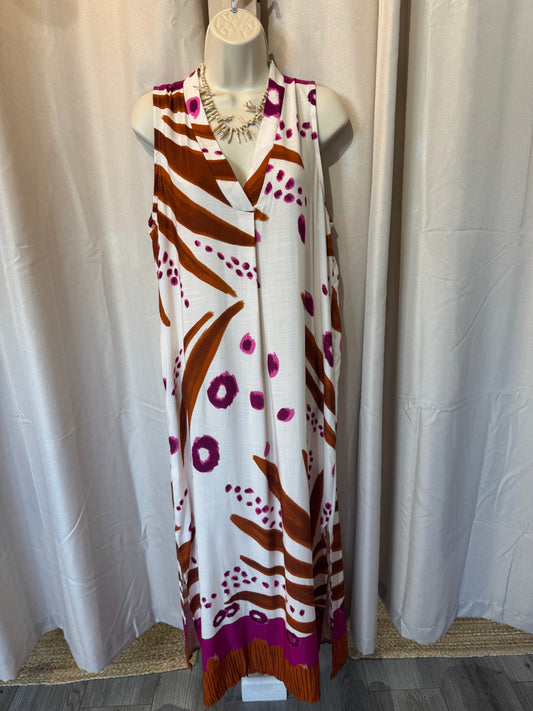 Alisha maxi tribal print dress