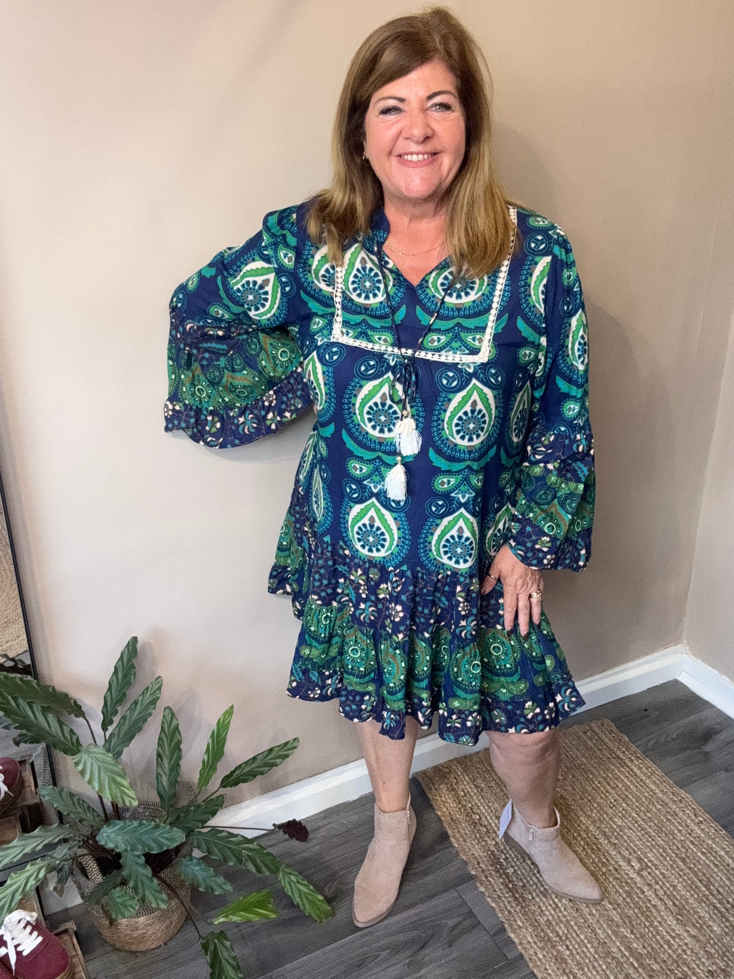 Leyla Boho Style Dress