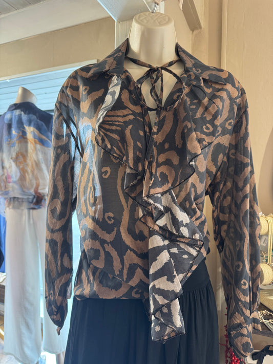 Tia Frill blouse