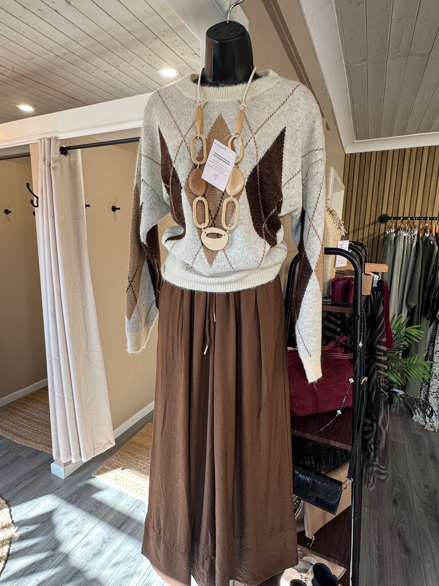 Freya Cord Tie Trousers