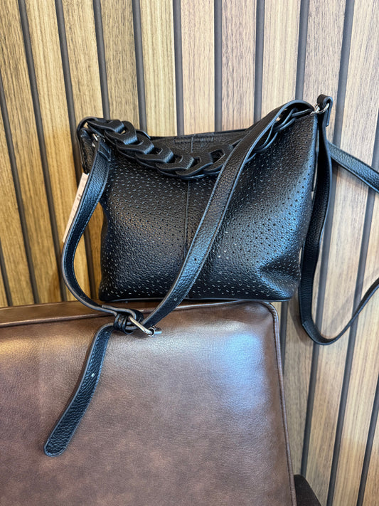 Lottie cut out detail handbag