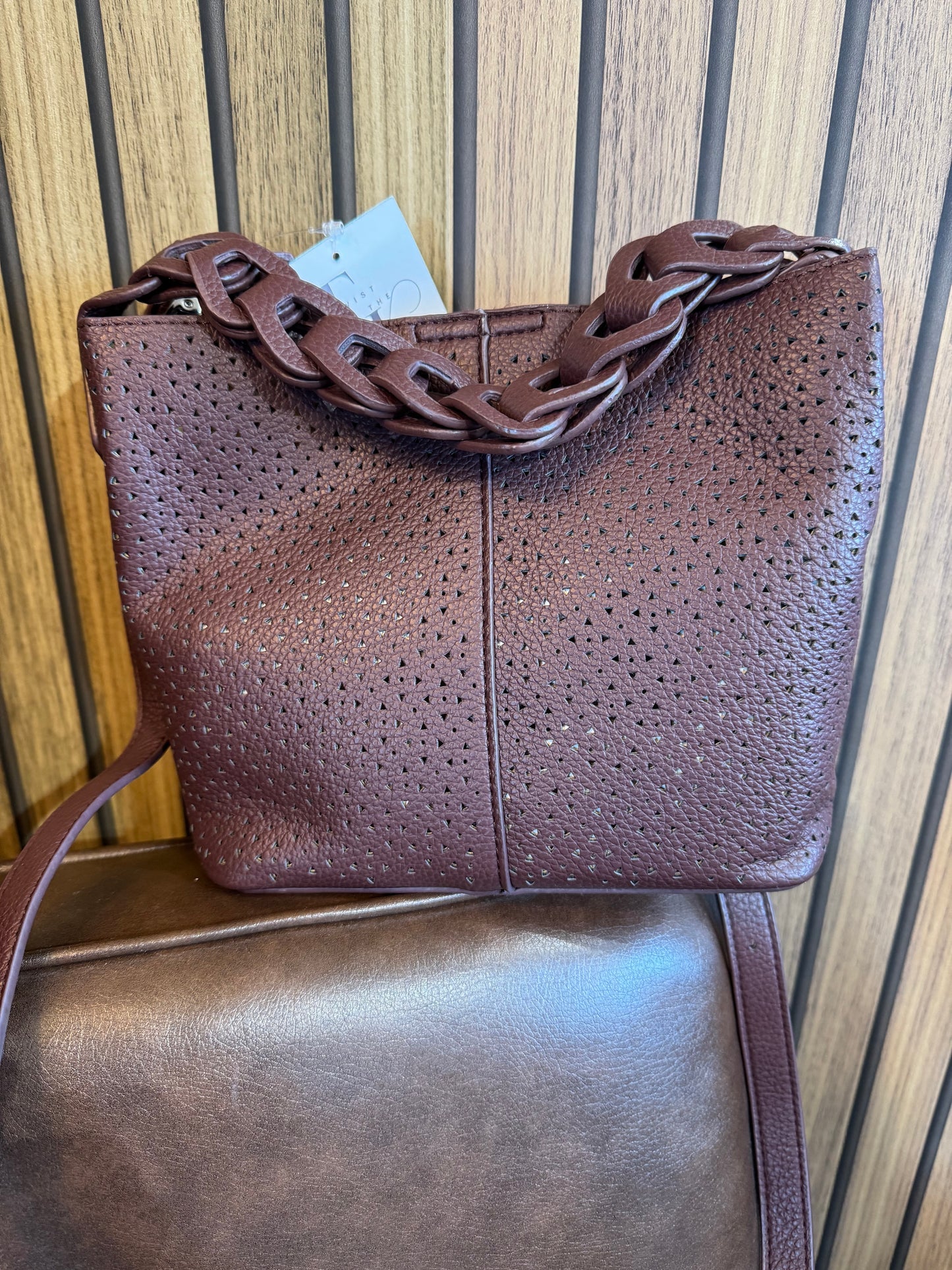 Lottie cut out detail handbag