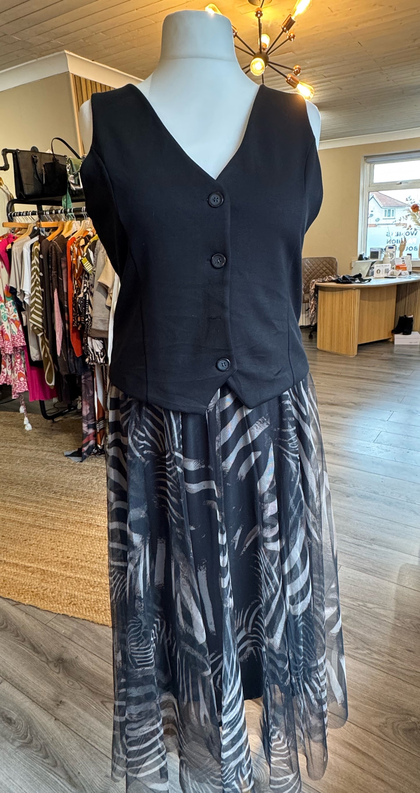 Jodie Goose Island Jersey Waistcoat