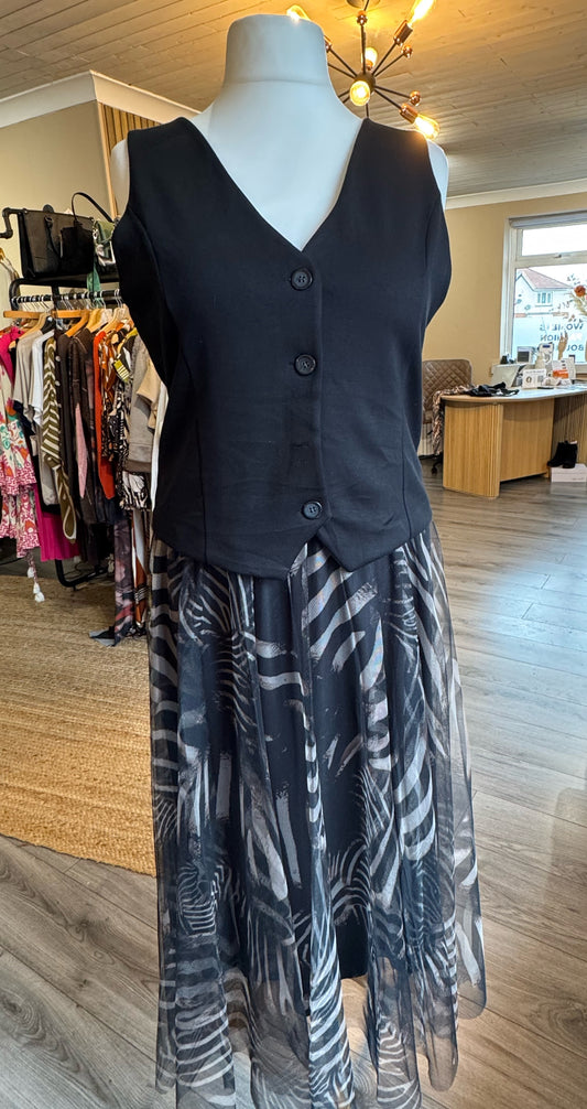 Jodie Goose Island Jersey Waistcoat