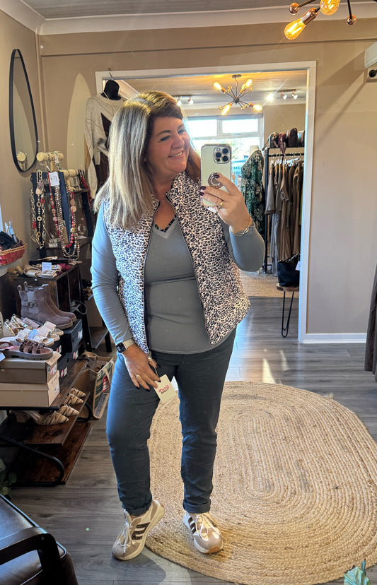 Gina Goose Island Padded Gilet