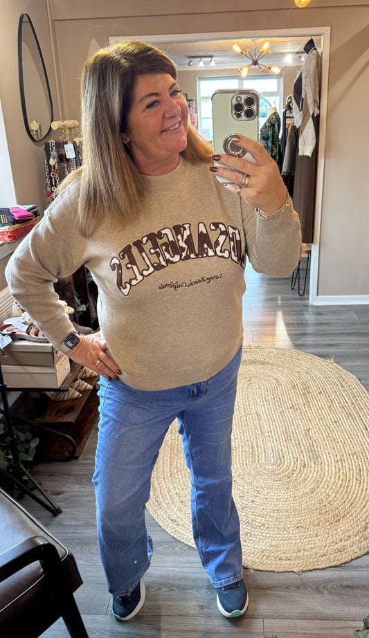 Lindy Slogan sweater
