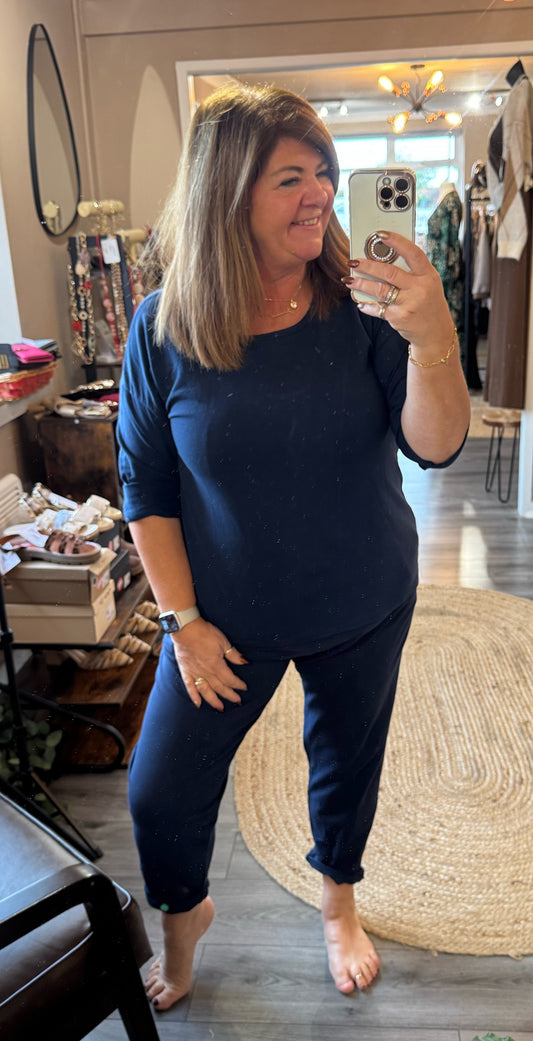 Gabby Sweat style top