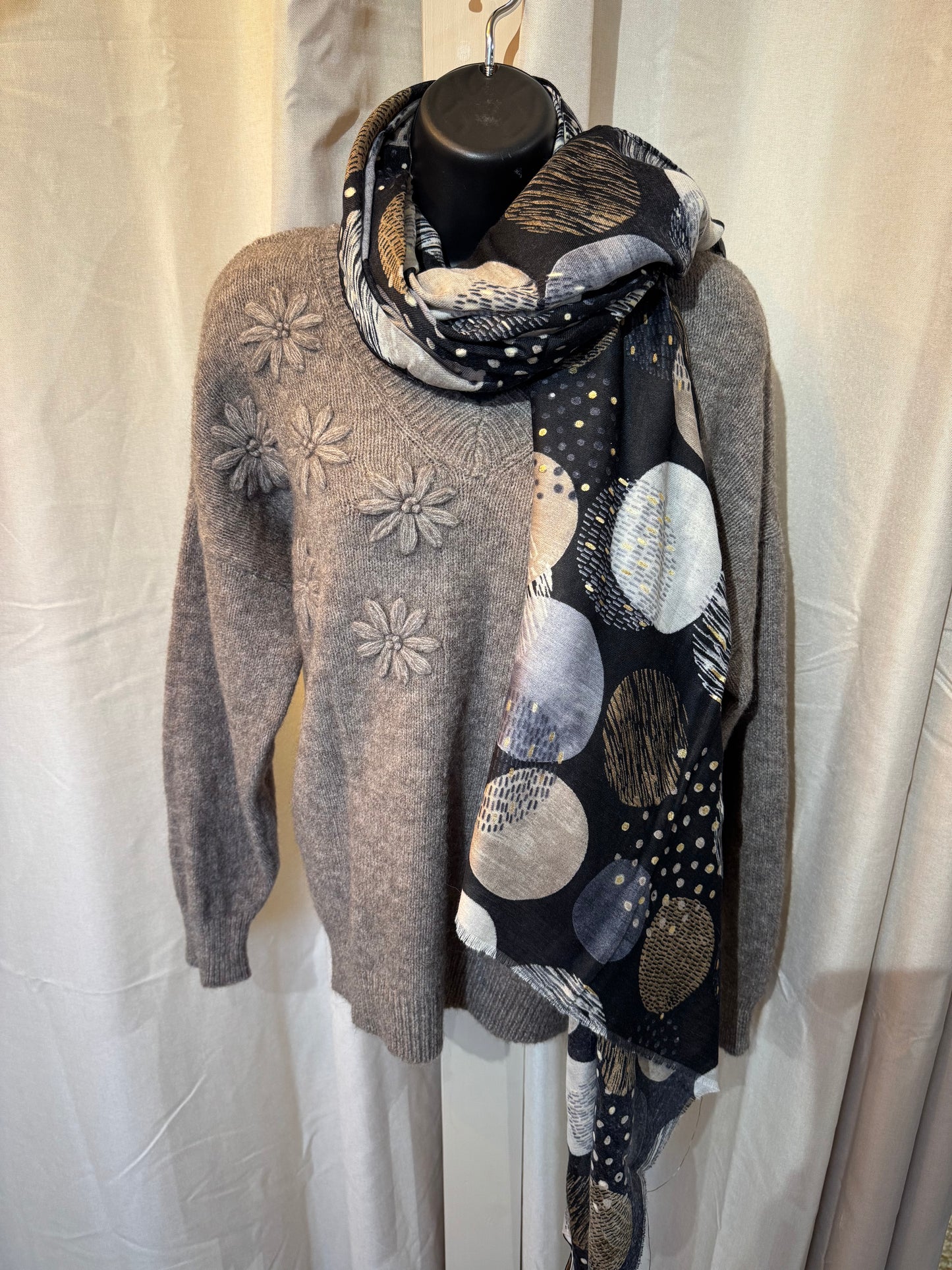 Eleanor Sweater with Embroiderd detail