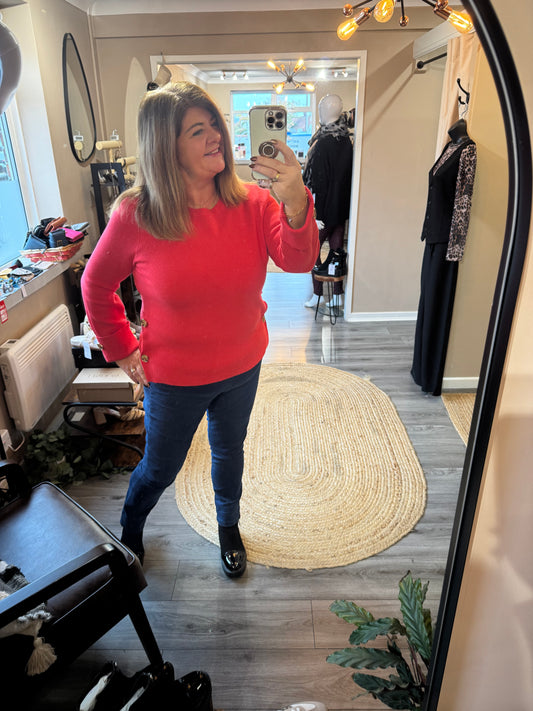 Chelsea Button Detail sweater