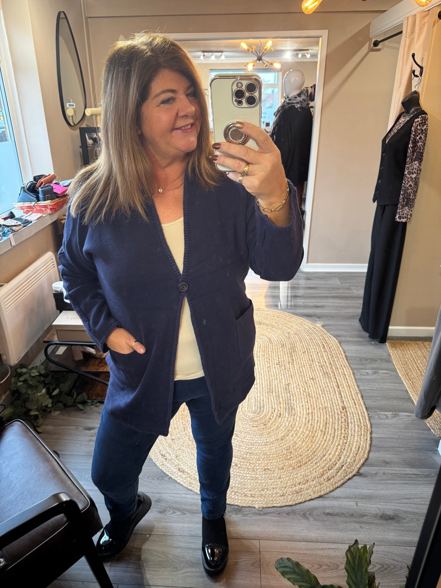 Esme eyelash edged Cardigan