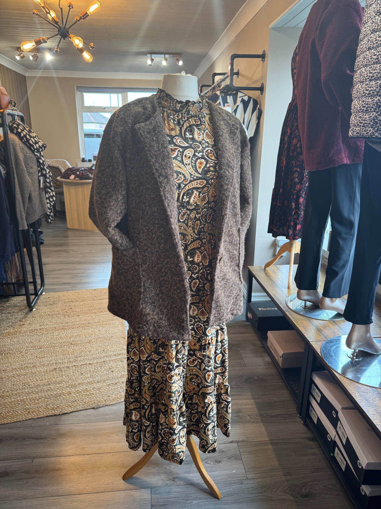 Casey high neck dress