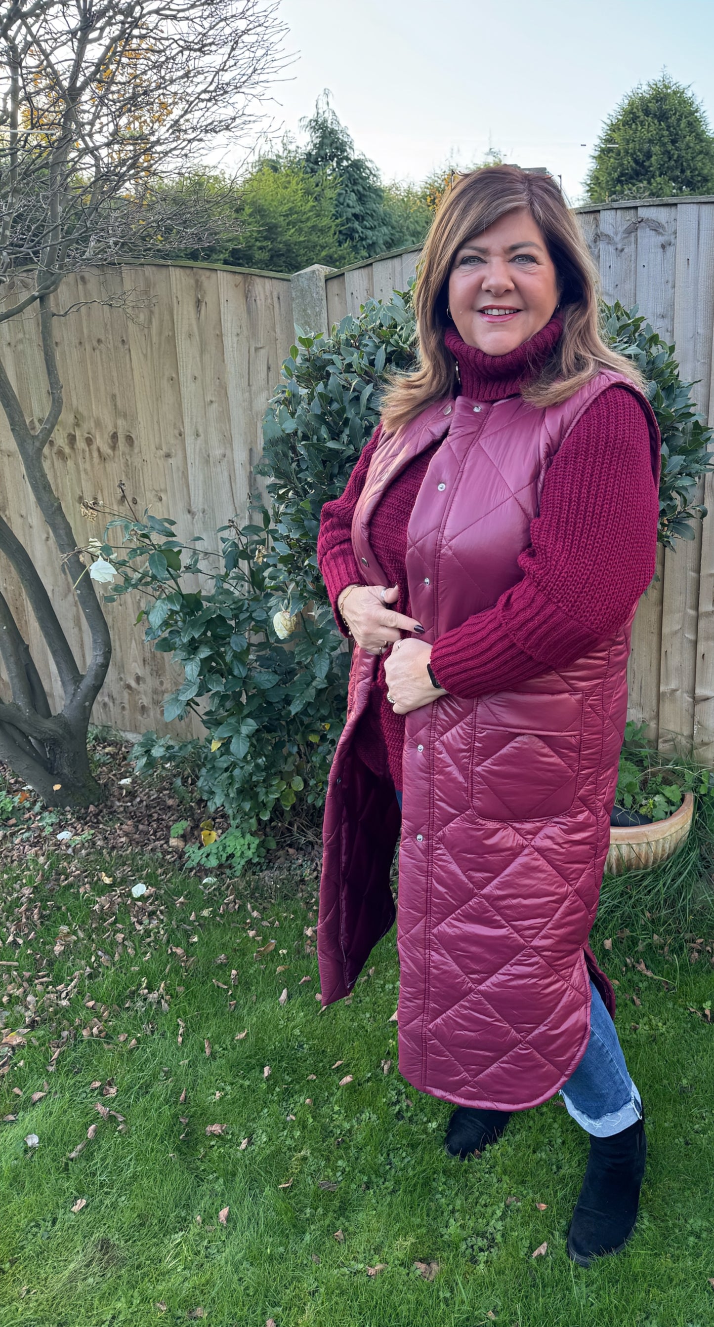 Willow long length gilet