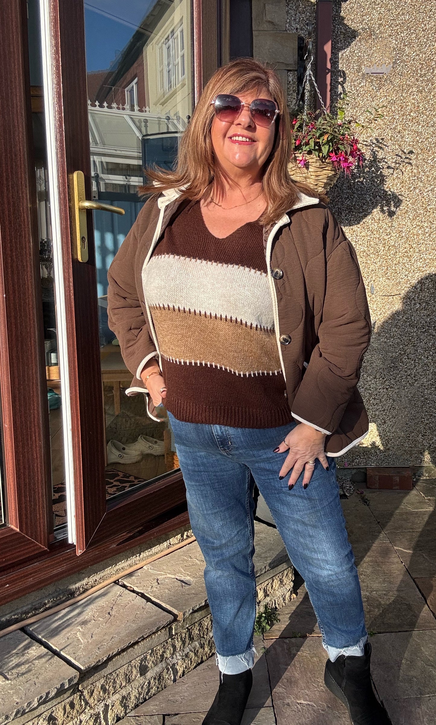 Freya V Neck Sweater