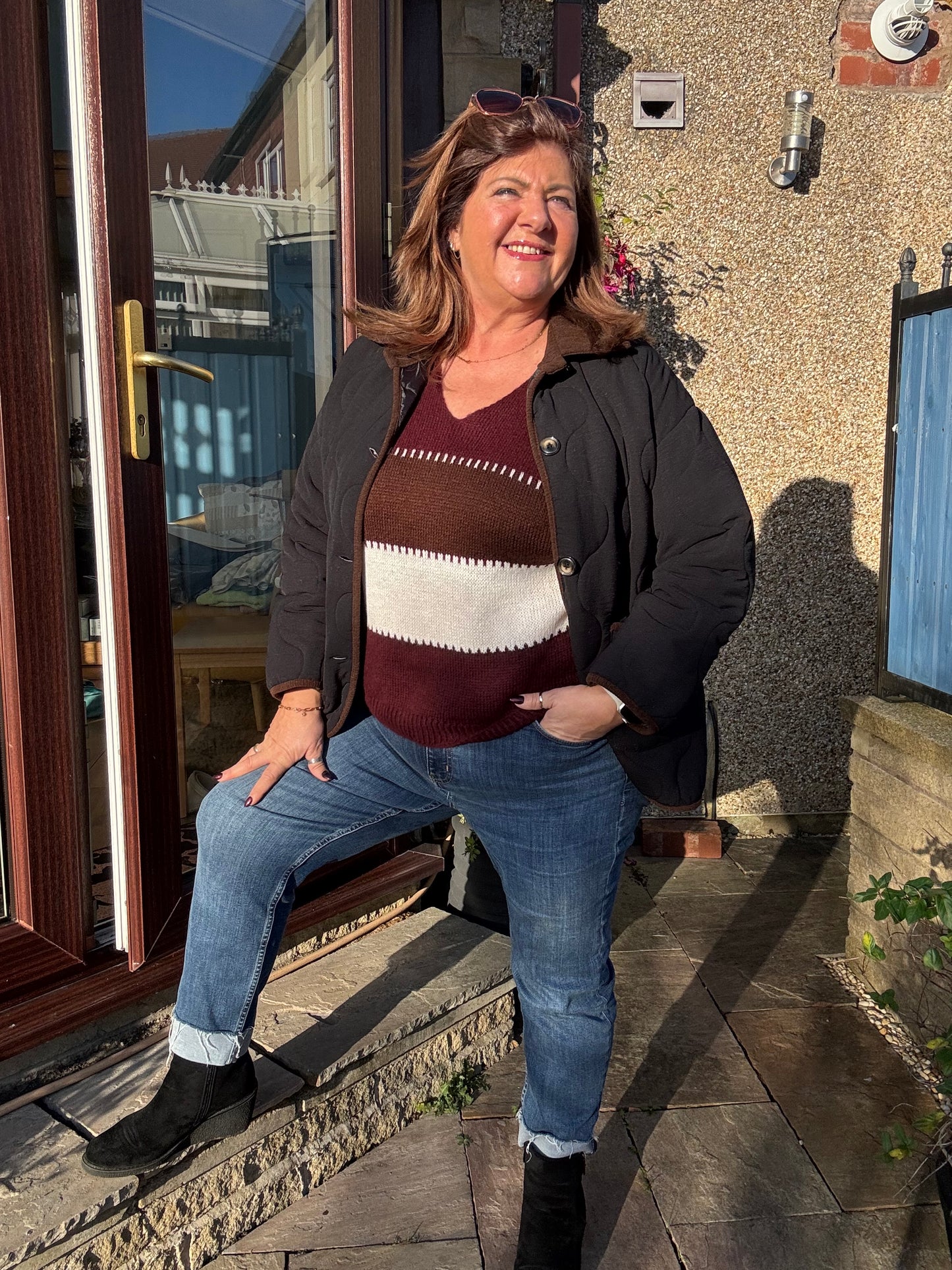 Freya V Neck Sweater