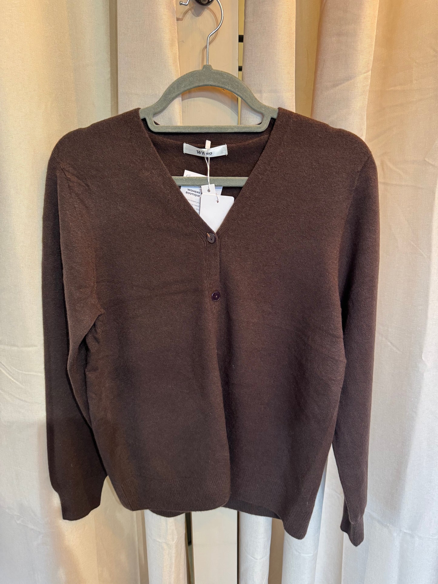 Claudia traditional button front cardigan