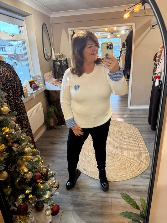 Tilly Heart Sweater