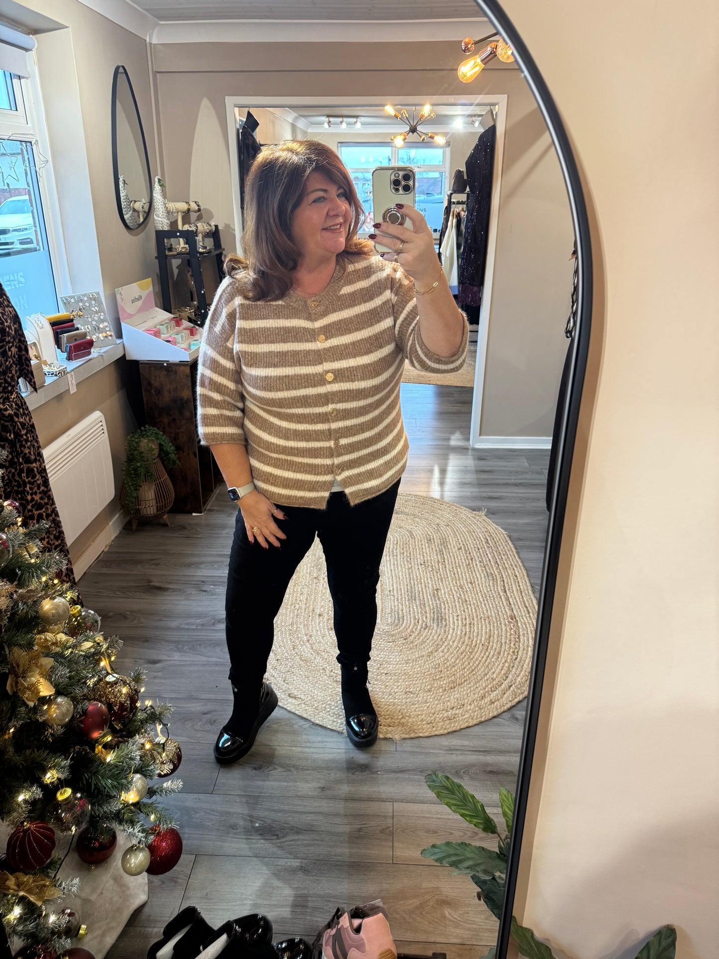 Deana 3/4 sleeve cardigan