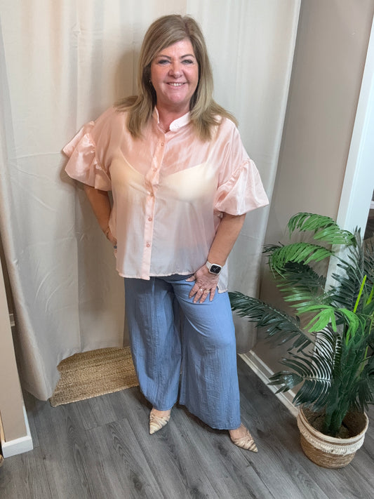 Olivia Satin Blouse