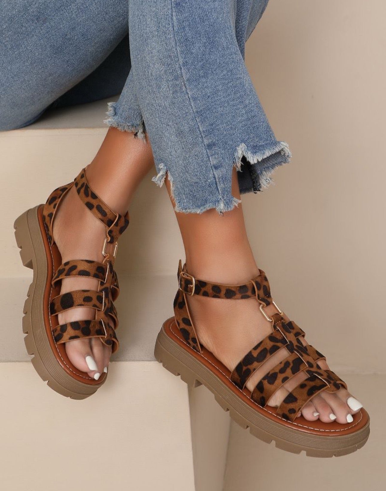 Martha gladiator chunky sandals