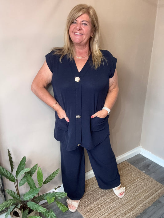 Hetty 2 piece trouser suit