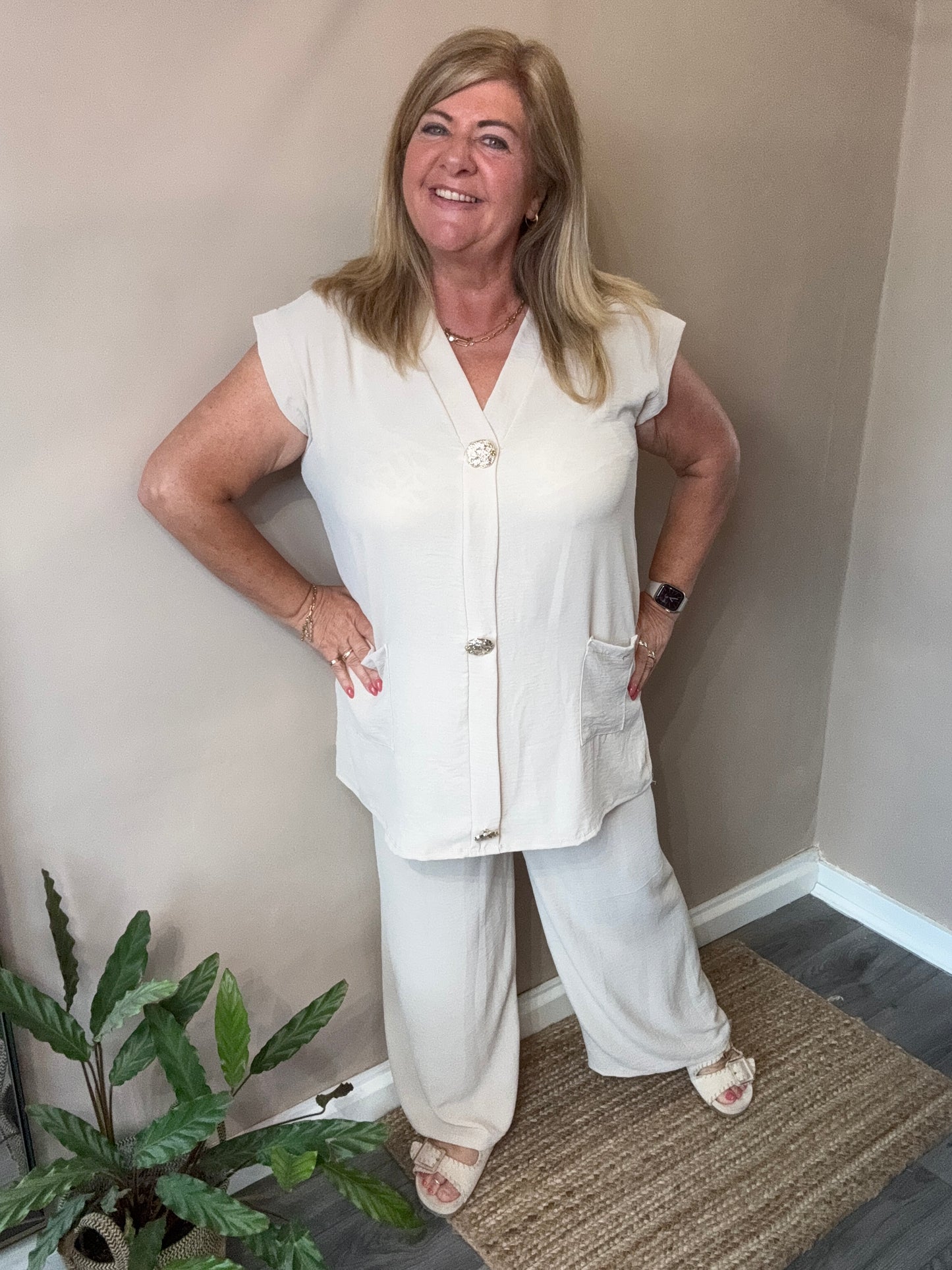 Hetty 2 piece trouser suit