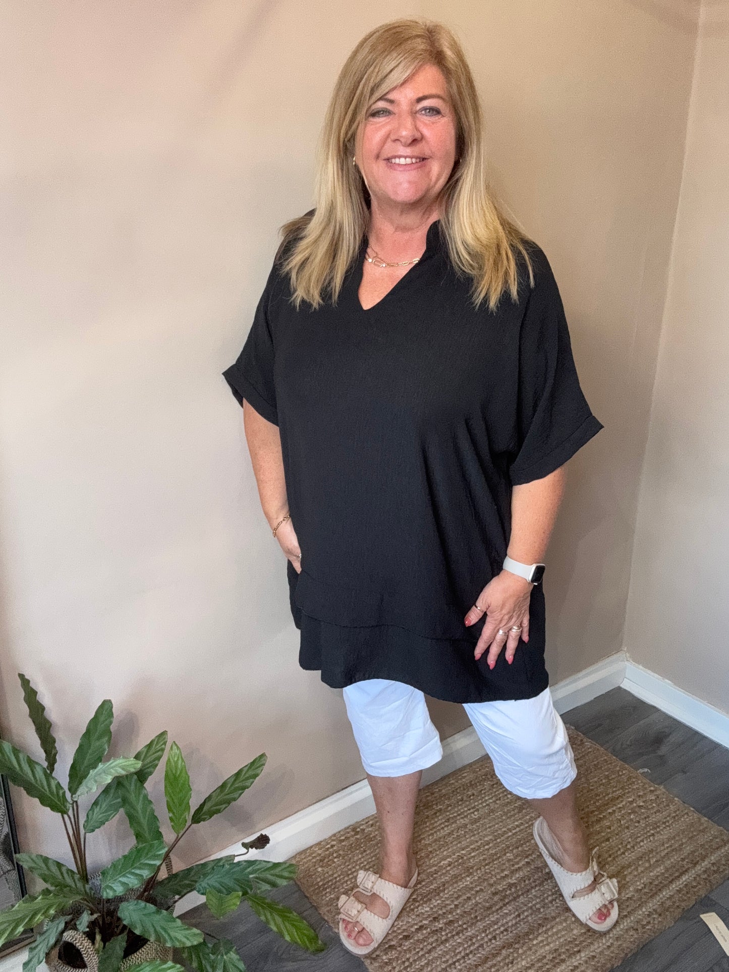 Kelly Oversized tunic top