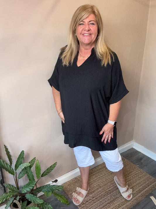 Kelly Oversized tunic top