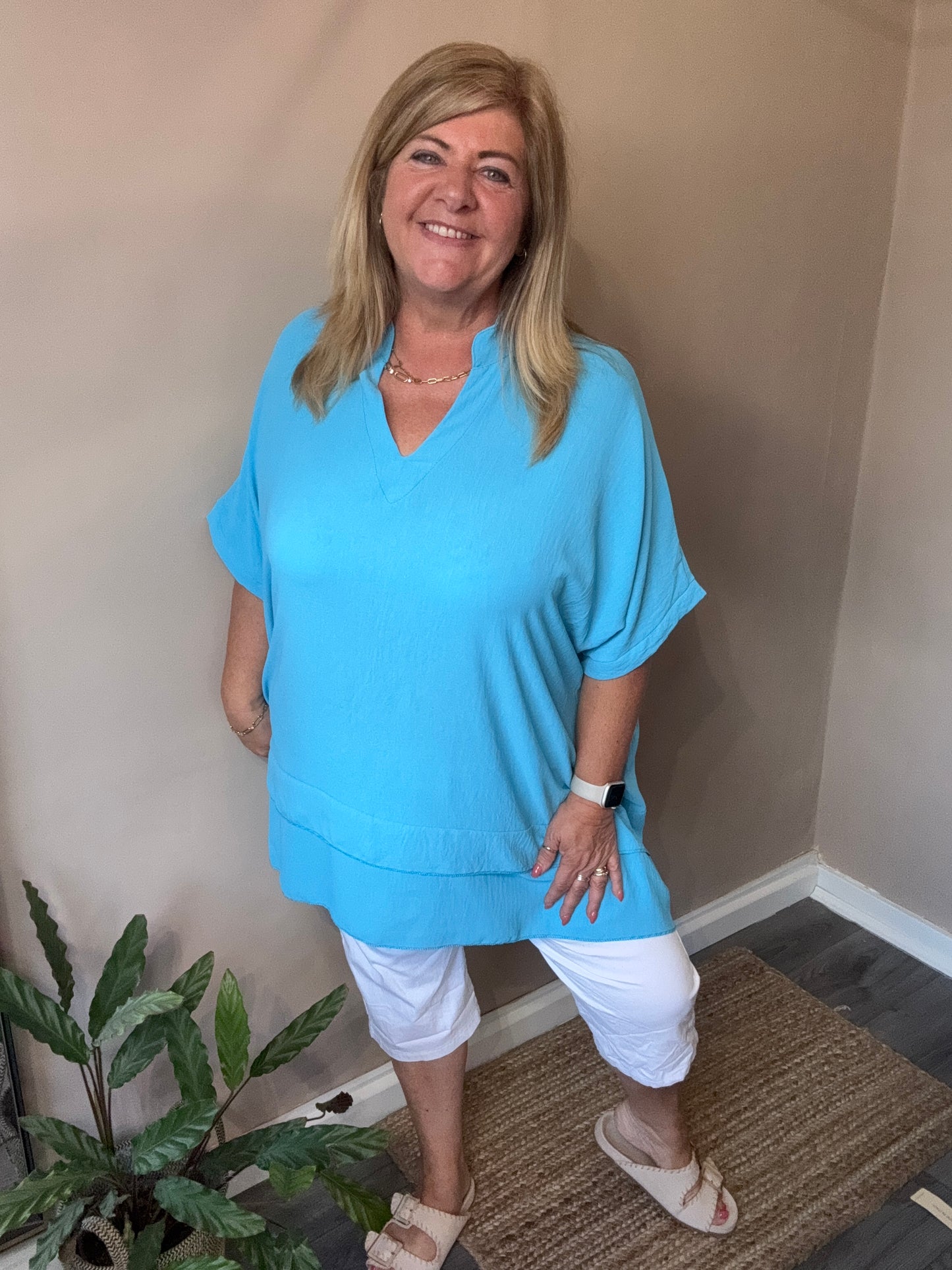 Kelly Oversized tunic top