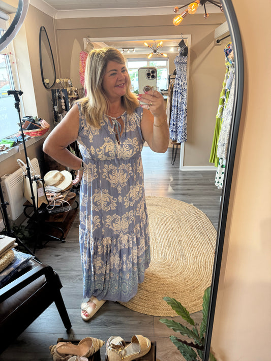 Milly sleeveless maxi