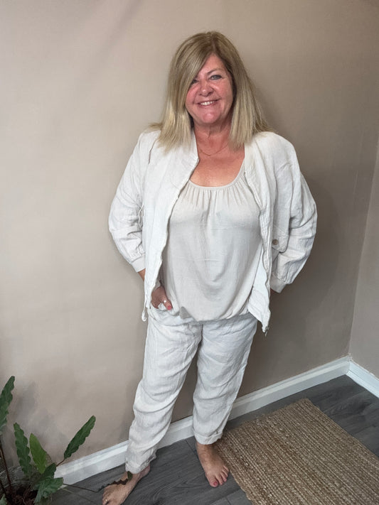 Bernadette Linen Trousers