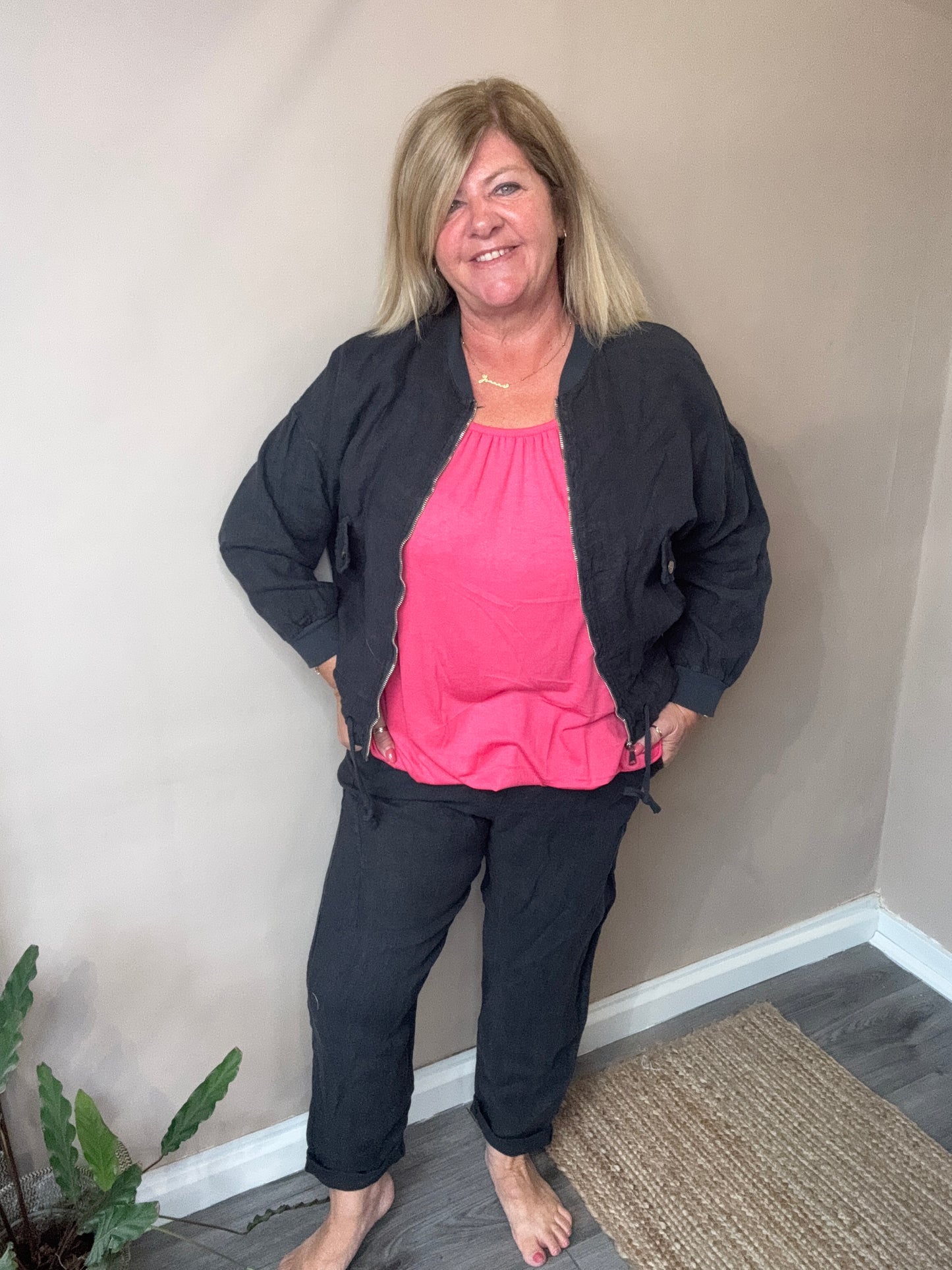 Bernadette Linen Jacket