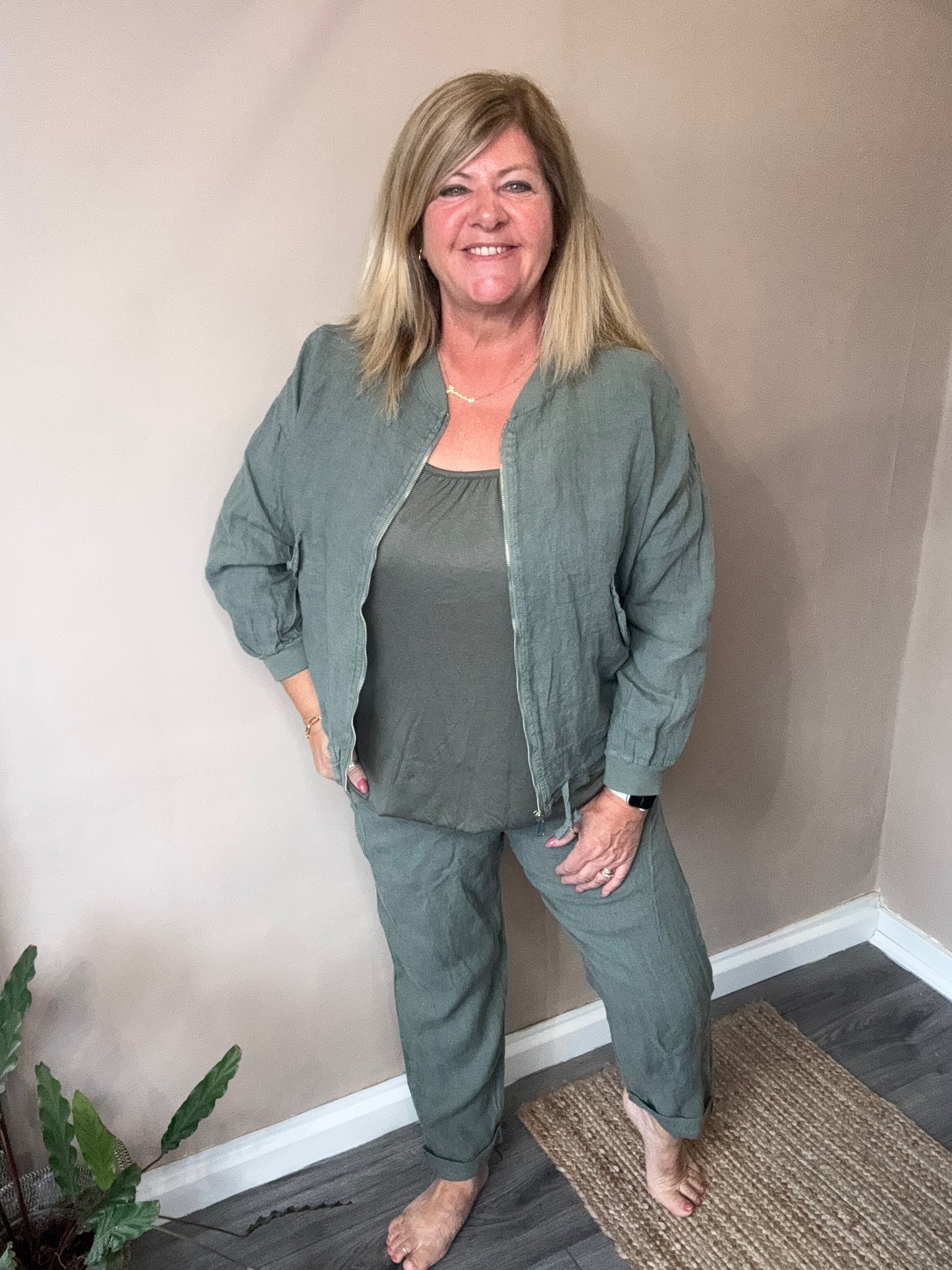 Bernadette Linen Jacket